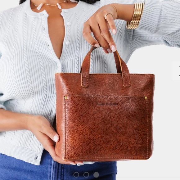 Portland Leather Goods Mini Tote - Picture 1 of 14